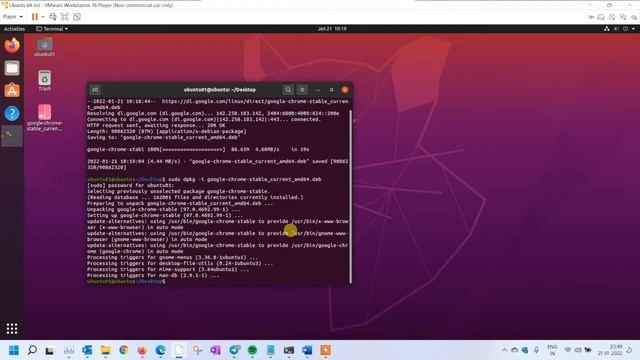 Install Google Chrome on ubuntu OS смотреть онлайн