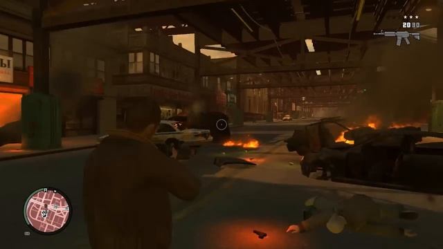 Grand Theft Auto IV (GTA 4) PC Max Settings Gameplay Radeon HD6870 смотреть онлайн