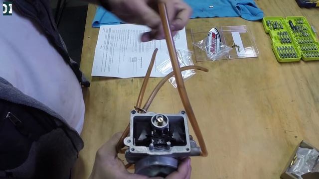 How to adjust float height on a dirt bike carburetor - Keihin PWK 38 смотреть онлайн