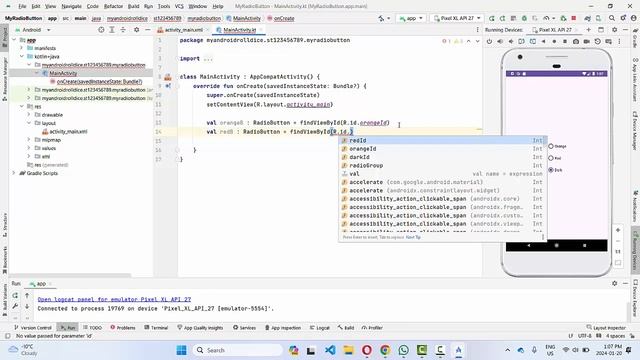 Android Radio Buttons and Radio Group смотреть онлайн