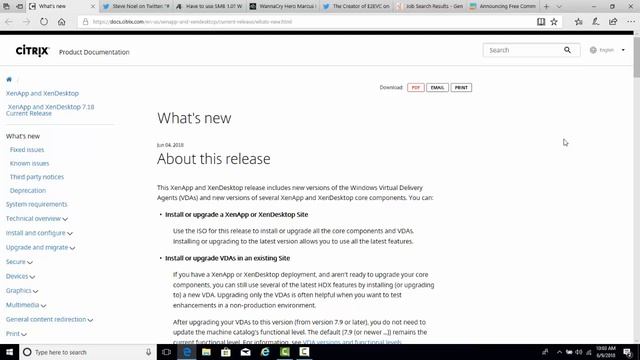 macOS Mojave, XenApp & XenDesktop 7.18, Free Tech Conference for Women & More | June 9th 2018 смотреть онлайн
