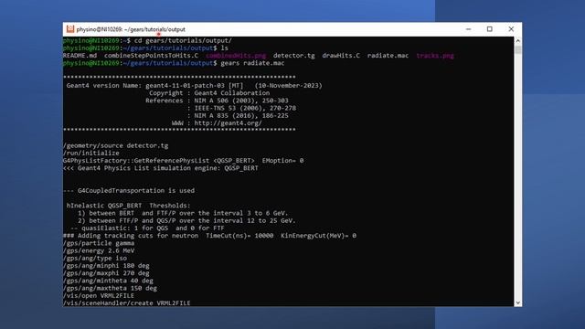 How to install and use ROOT for Geant4 data analysis on Ubuntu смотреть онлайн
