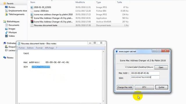 ICONE Mac Address Changer v0.3 by platini 2018 смотреть онлайн
