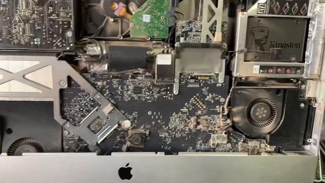 Assistência iMac - Limpeza de hardware iMac 27 A1312 смотреть онлайн