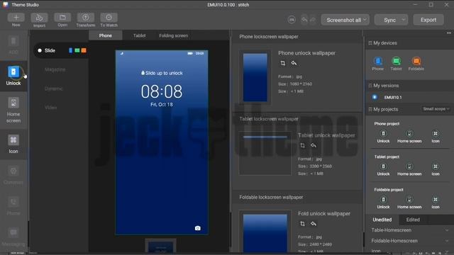 stitch theme emui | theme for huawei & honor смотреть онлайн