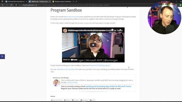 Weekly Update 15 November 2021: App Studio depreciated, Sandbox video, Breaking changes to Graph AP смотреть онлайн