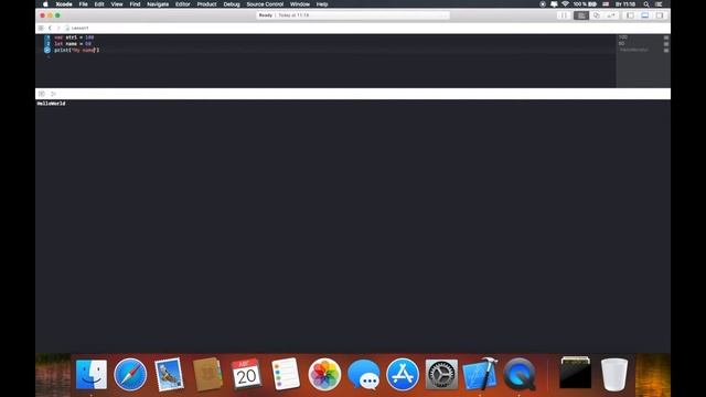 Курс по Swift: урок #1 смотреть онлайн