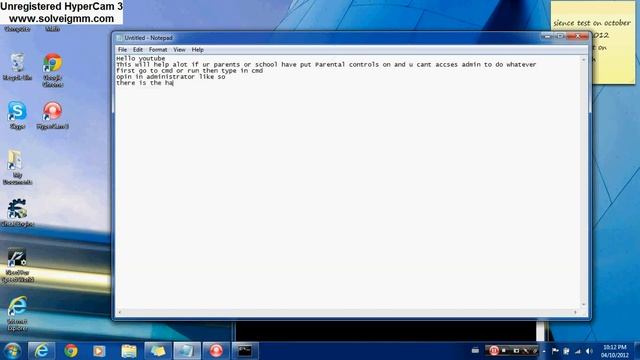 How To Bypass/Hack A Windows 7 Administrator Account (CMD) смотреть онлайн