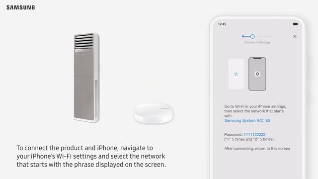 Connecting SmartThings to Samsung System air conditioner (floor) - iOS смотреть онлайн