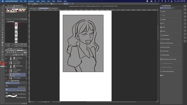 How I Make A Webtoon On Clip Studio Paint (Beginner Friendly!)