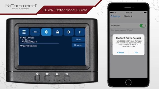 iN·Command® Pro | Bluetooth Pairing for iPhone смотреть онлайн