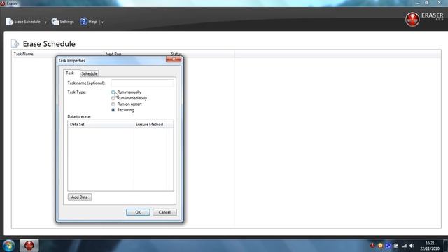 Eraser - Secure data removal tool for Windows. смотреть онлайн