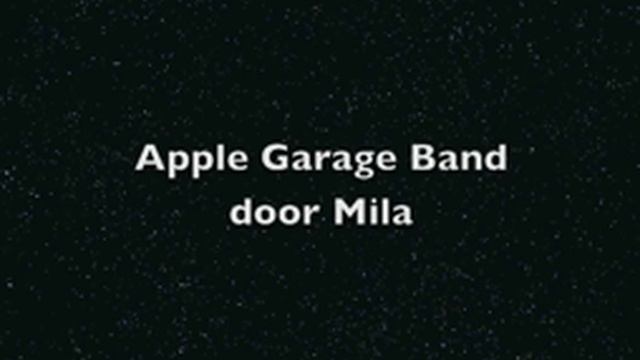 My first project with Apple Garage Band смотреть онлайн