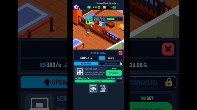 Idle Bank Tycoon: Money Empire - Gameplay Walkthrough Part 1 Intro,Tutorial ( Android,iOS ) смотреть онлайн