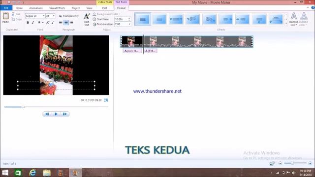 Tutorial edit video menggunakan movie maker di windows 8 смотреть онлайн