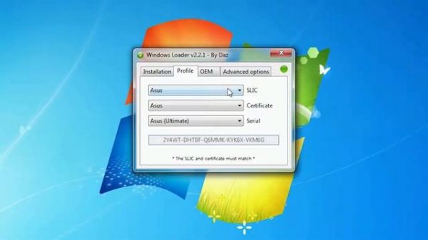 Active Windows 7 with Windows 7 Loader Activator