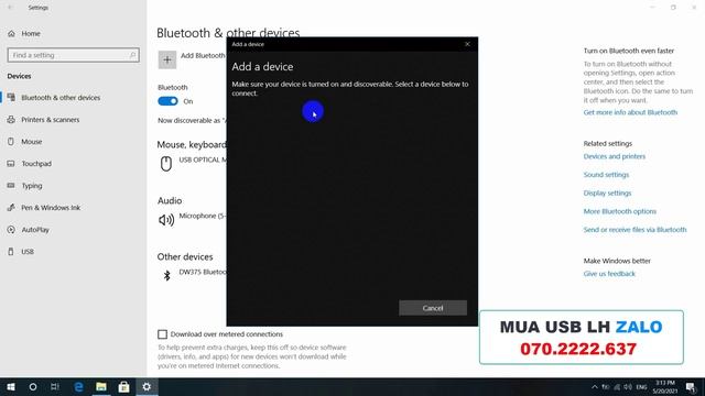 máy tính không kết nối được bluetooth với loa và cách sử lý cho win 7 win 10 2 LH zalo 039.833.7226 смотреть онлайн