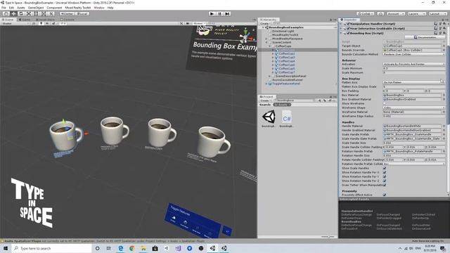 Creating Type In Space w/ MRTK [HoloLens2] #04 Text Object - Scale, Rotate with Bounding Box смотреть онлайн