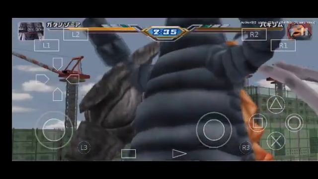 Play as Gatanozoa | Ultraman Fighting Evolution 3 PS2 | Aethersx2 Android смотреть онлайн