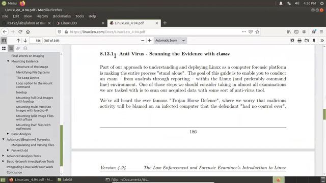 Lab08 Linux Forensics in Linux смотреть онлайн