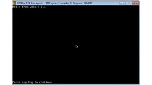 QBasic Tutorial 1 Getting Started Free Download QB64 Program 1 Hello World Download Link смотреть онлайн