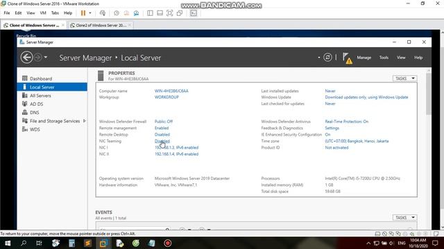 [Quản trị mạng] - Lab 1.3 - Cấu hình NIC Teaming trên Windows Server смотреть онлайн