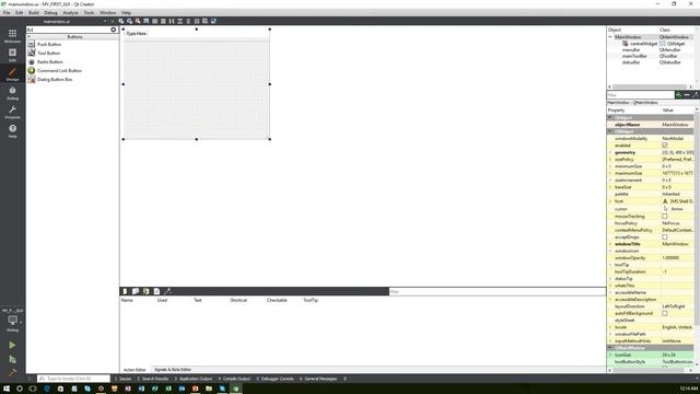first GUI program in qt смотреть онлайн