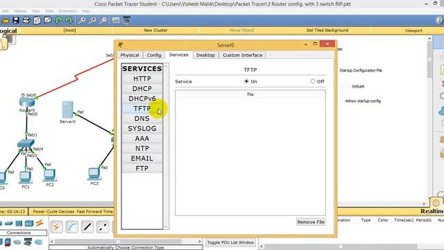 How to Create Backup of Running Configuration on TFTP Server of CISCO Router смотреть онлайн