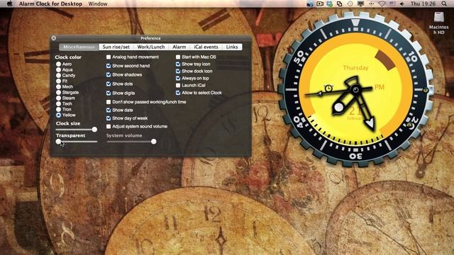Alarm Clock for Desktop - 10 Super Skins Included! смотреть онлайн