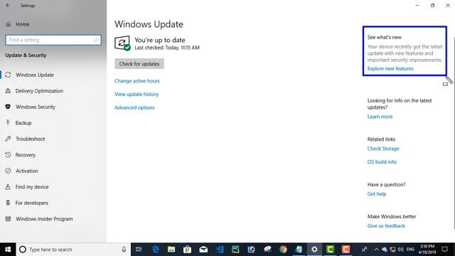 Windows 10 May 2019 Update - Official Release Demo (Version 1903) смотреть онлайн