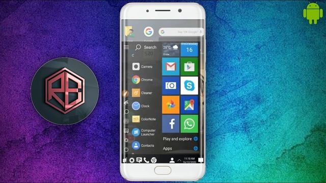 Make Your Phone Like Computer l Windows Luncher l Techy RB смотреть онлайн