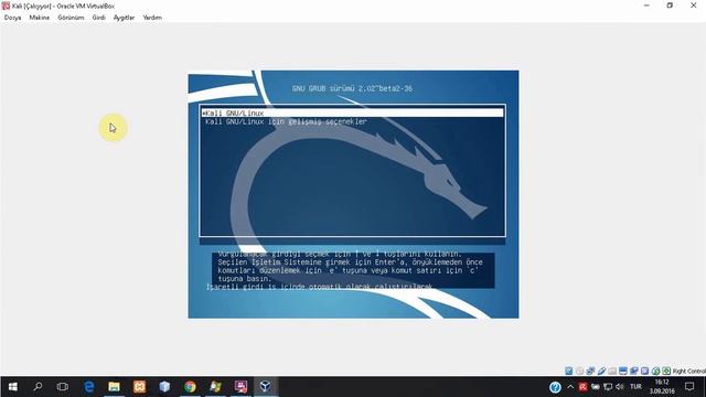 Kali Linux Türkçe Kurulum . ( VirtualBox ) смотреть онлайн