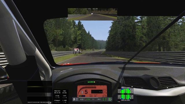 Assetto Corsa Hotlap - Maserati GranTurismo MC GT4 @ Nordschleife - 7:22.479 смотреть онлайн