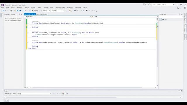 VB.Net Tutorial #19 - How to Use BackgroundWorker смотреть онлайн
