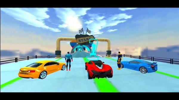Mega Ramp Car Stunt Master - GT Master - Android Gameplay #video #viral @King-Games