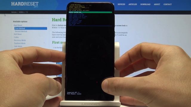 Recovery Mode NOKIA 7.1 - NOKIA System Recovery смотреть онлайн