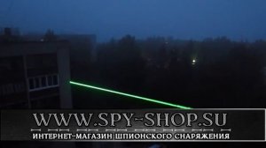 Мощная лазерная указка тест ночью
