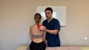 Боль между лопаток | Ромбовидные мышцы