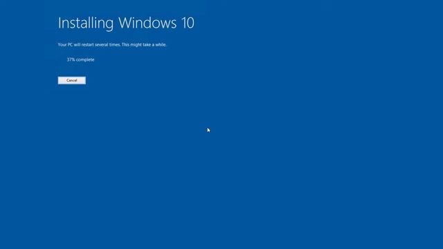 Upgrading Windows 8 to Windows 10 смотреть онлайн