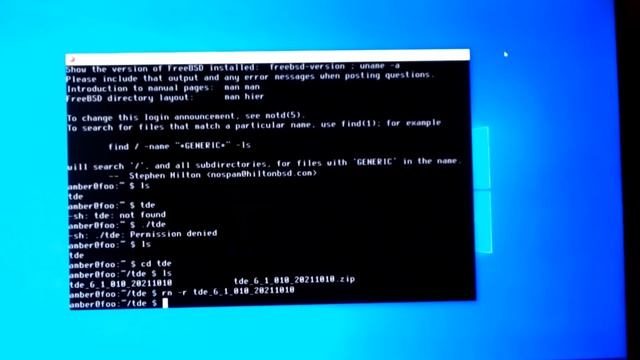 frank 0054, TDE 6.1, the Thomson-Davis Editor, port to OpenBSD, NetBSD, and FreeBSD смотреть онлайн