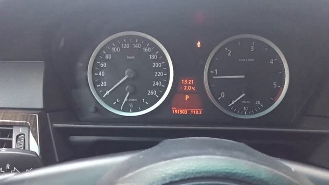 BMW 535D E60 COLD START ХОЛОДНЫЙ ЗАПУСК БМВ 535Д смотреть онлайн