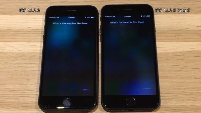 iPhone 7 : iOS 11.2.2 vs iOS 11.2.5 Beta 6 / Public Beta 6 Build 15D5059a смотреть онлайн