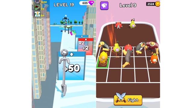 Tall Man Run | Epic Banana Run - All Level Gameplay Android,iOS смотреть онлайн