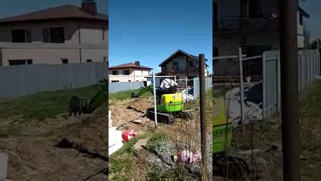 доставка мини экскаватора на участок смотреть онлайн
