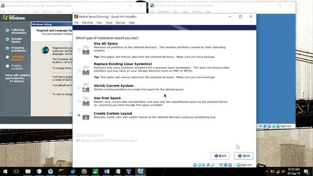 1Computer Networ Project Episode 1 Windows 2003, 7 and Redhat 6 Installation смотреть онлайн