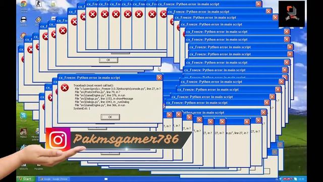Window Error Song Them (￣m￣）Enjoy Music😂😂 //@pakmsgamer786