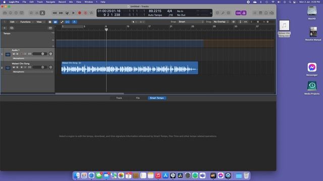 Logic - Tempo and Pitch Correction смотреть онлайн