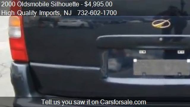 2000 Oldsmobile Silhouette Premiere - for sale in Woodbridge смотреть онлайн