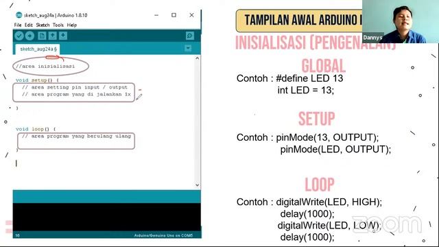 Pemrograman Dasar Arduino - Training of Trainer#7 смотреть онлайн