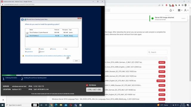 How to Install Windows on Hetzner Cloud Server in 2022 | RDP смотреть онлайн
